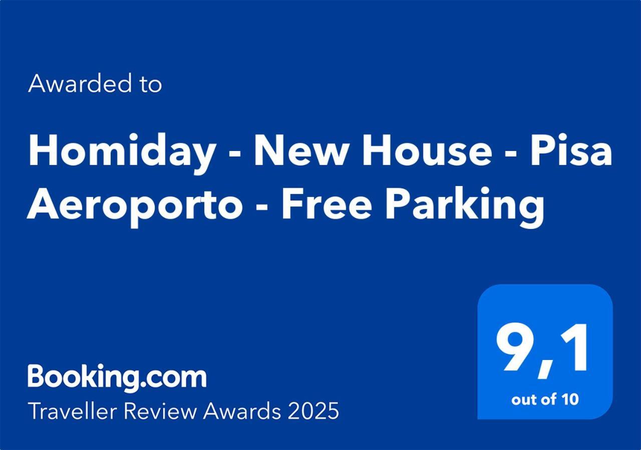 Homiday - New House - Pisa Aeroporto - Free Parking Apartman Kültér fotó